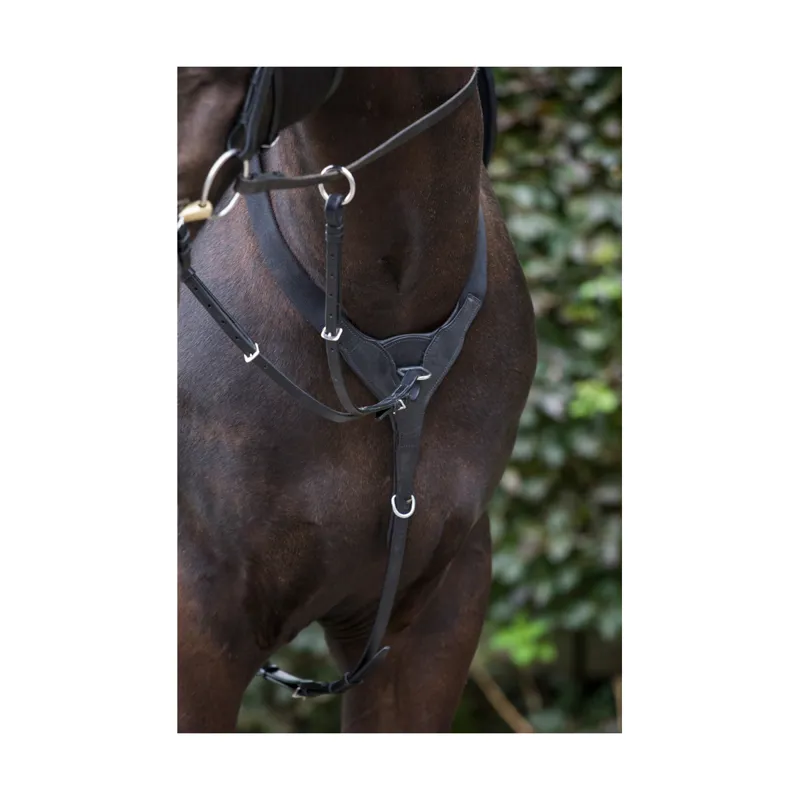 Cameo Performance Elasticated Breastplate in Black-1